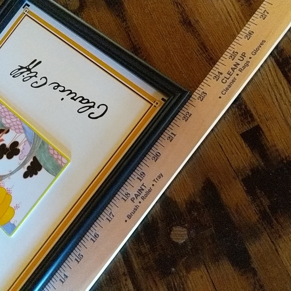 Clarice Cliff Edition Numbered & Framed Tile Set by Wedgwood. - Picture 16 of 16